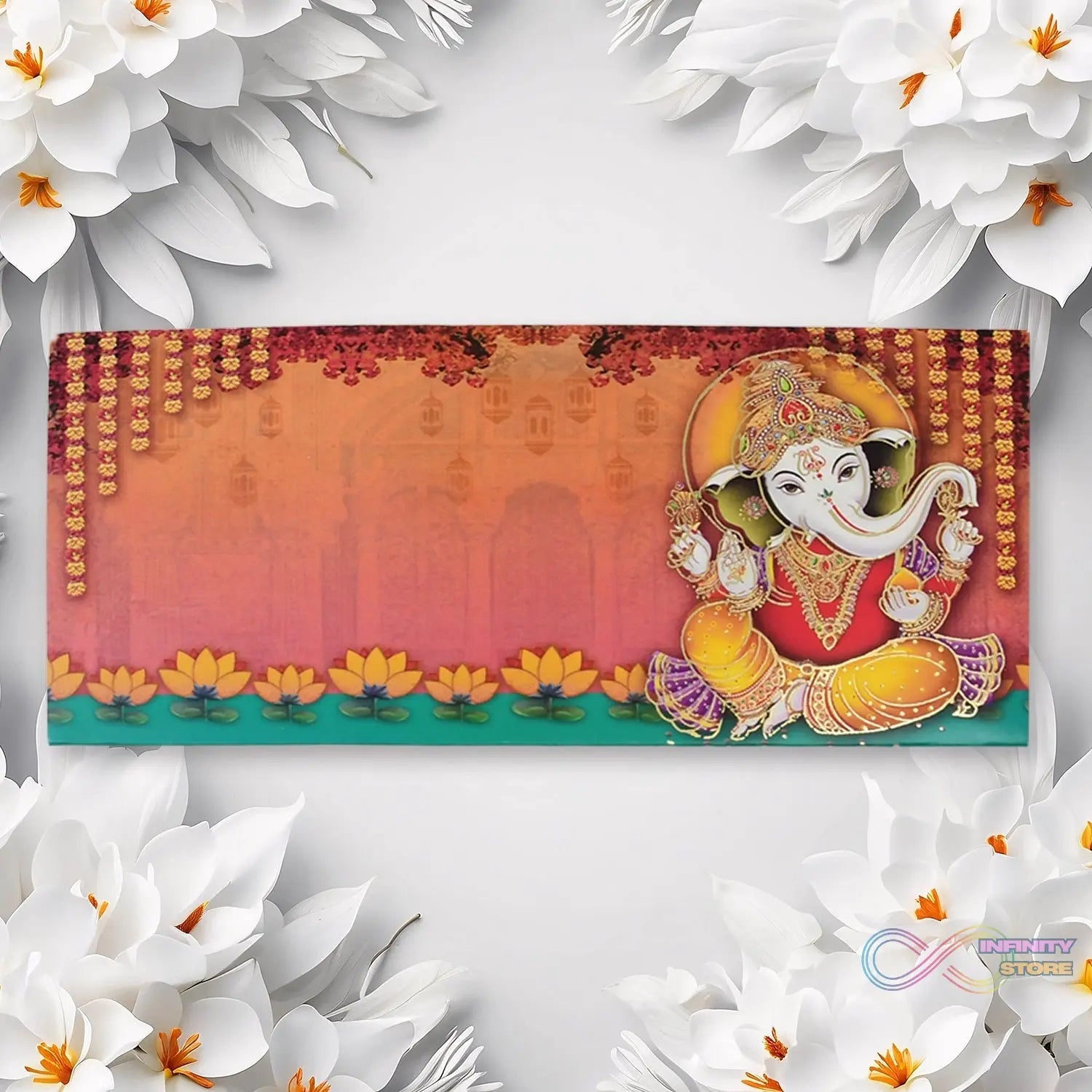 Wedding Gift Envelopes Gift Card (1 Pc / Multicolour / Design) - infinityexculsivestore.com