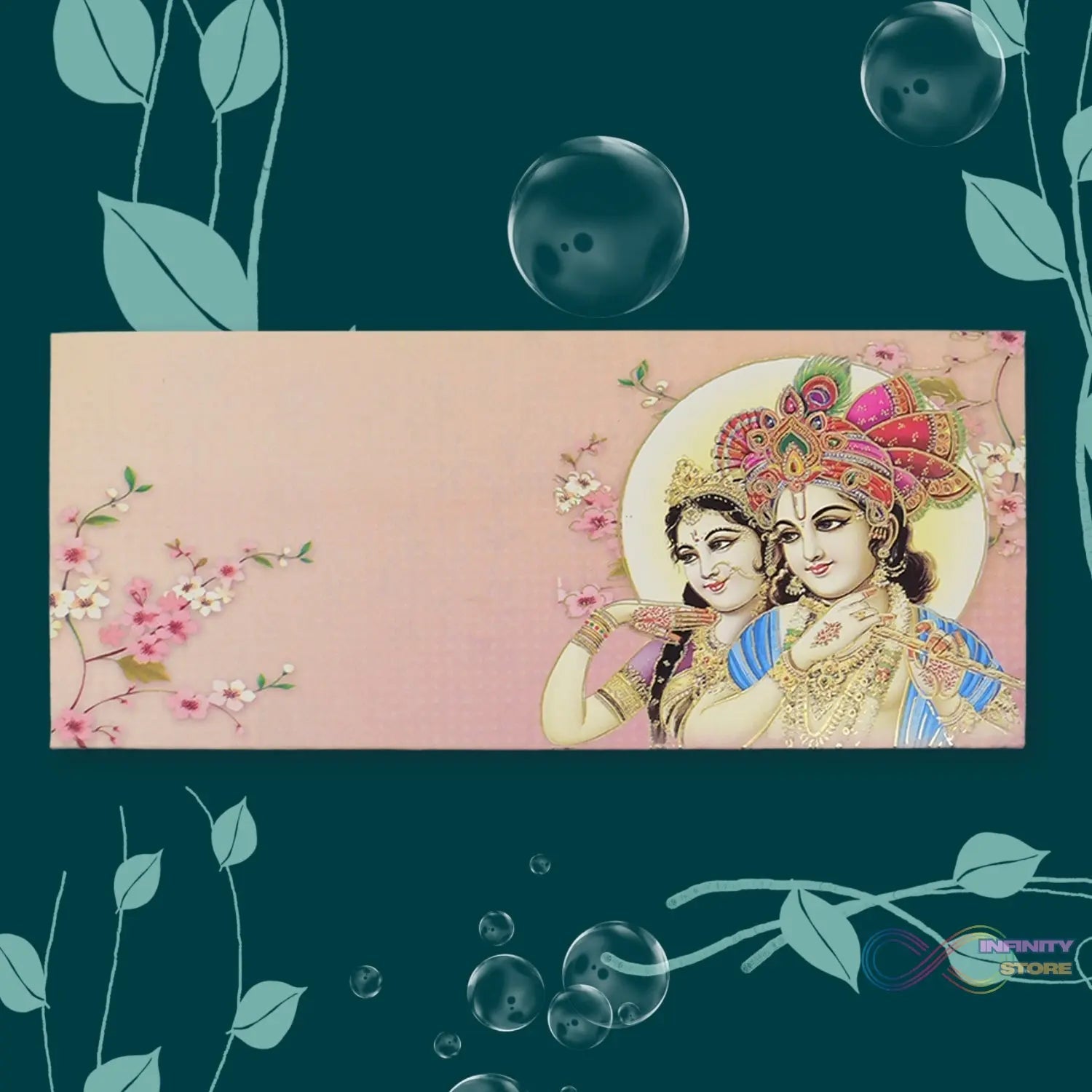 Wedding Gift Envelopes Gift Card (1 Pc / Multicolour / Design) - infinityexculsivestore.com