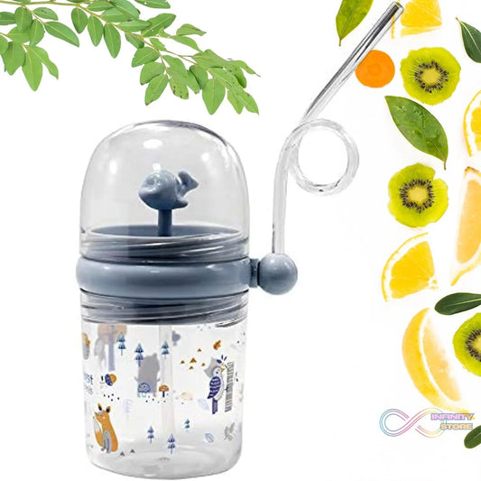 Whale Spray Sippy Cup (1 Pc): Straw, Lid, Spill - Proof, Fun Water Play - infinityexculsivestore.com