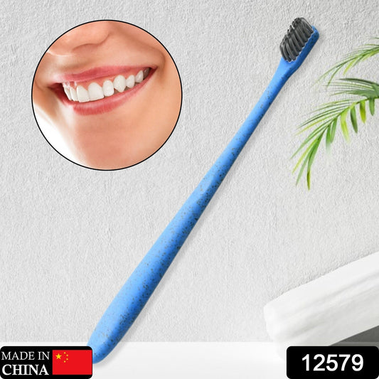 Wheat Straw Toothbrush Women Men Soft - bristle Toothbrush Oral Care Tooth Brush Manual Toothbrush for Deep Cleaning, Dental Care (1 Pc) - infinityexculsivestore.com