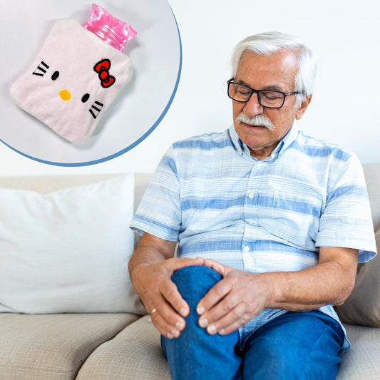 White Hello Kitty small Hot Water Bag with Cover for Pain Relief, Neck, Shoulder Pain and Hand, Feet Warmer, Menstrual Cramps. - infinityexculsivestore.com