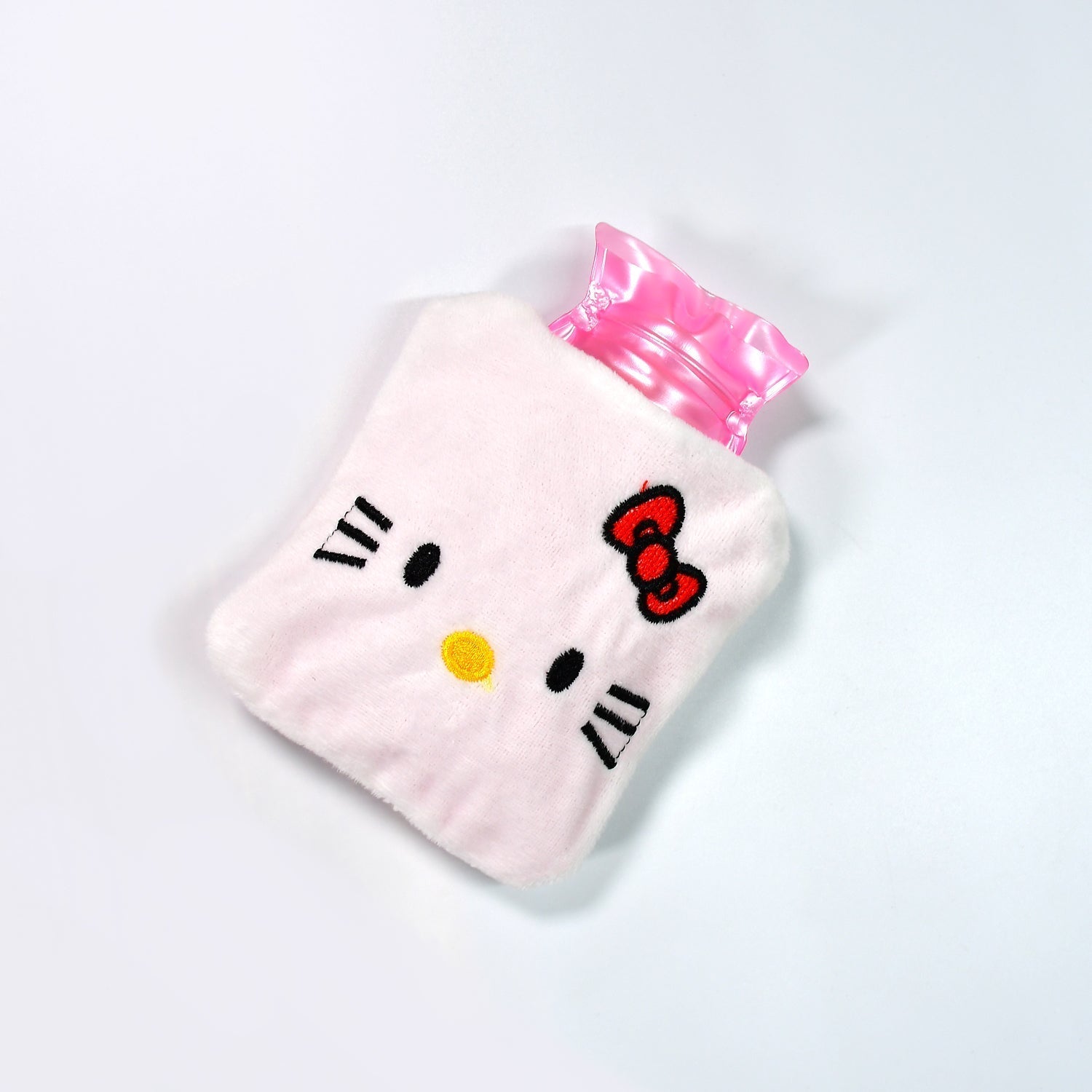 White Hello Kitty small Hot Water Bag with Cover for Pain Relief, Neck, Shoulder Pain and Hand, Feet Warmer, Menstrual Cramps. - infinityexculsivestore.com