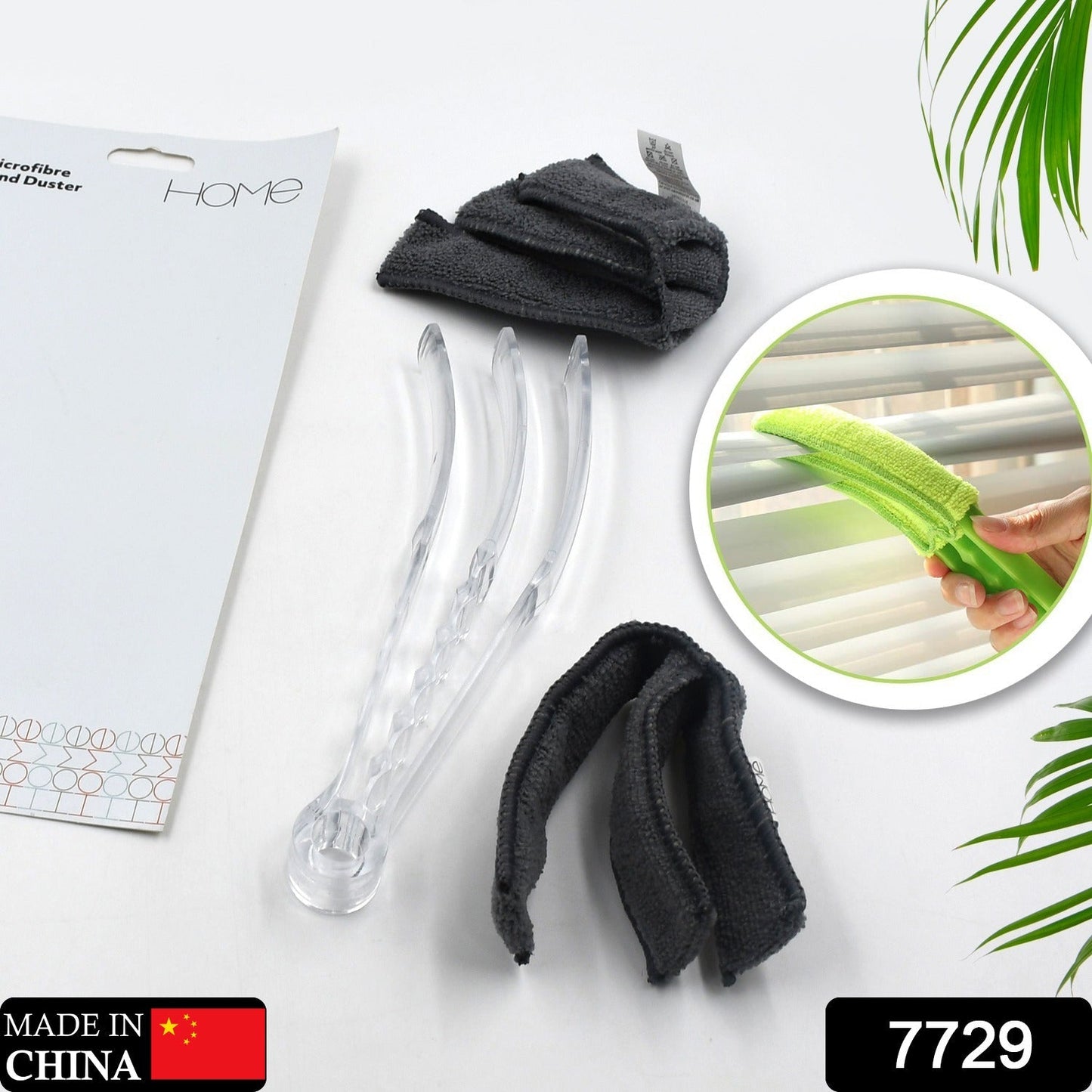 Window Blind Cleaner Duster Brush with Microfiber Sleeves - Blind Cleaner Tools for Window Shutters Blind Air Conditioner Jalousie Dust - infinityexculsivestore.com