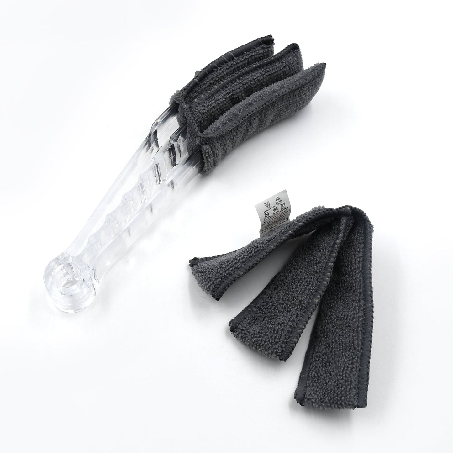 Window Blind Cleaner Duster Brush with Microfiber Sleeves - Blind Cleaner Tools for Window Shutters Blind Air Conditioner Jalousie Dust - infinityexculsivestore.com