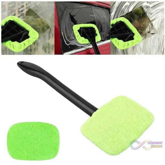 Windshield Clean Car Glass Cleaner Wiper With 1 Extra Microfiber Cloth (1 Pc / 38 Cm Long) - infinityexculsivestore.com