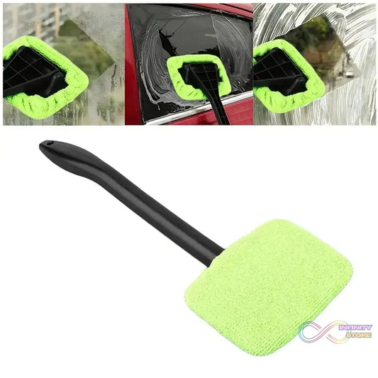 Windshield Clean Car Glass Cleaner Wiper With Microfiber Cloth (1 Pc / 38 Cm Long) - infinityexculsivestore.com