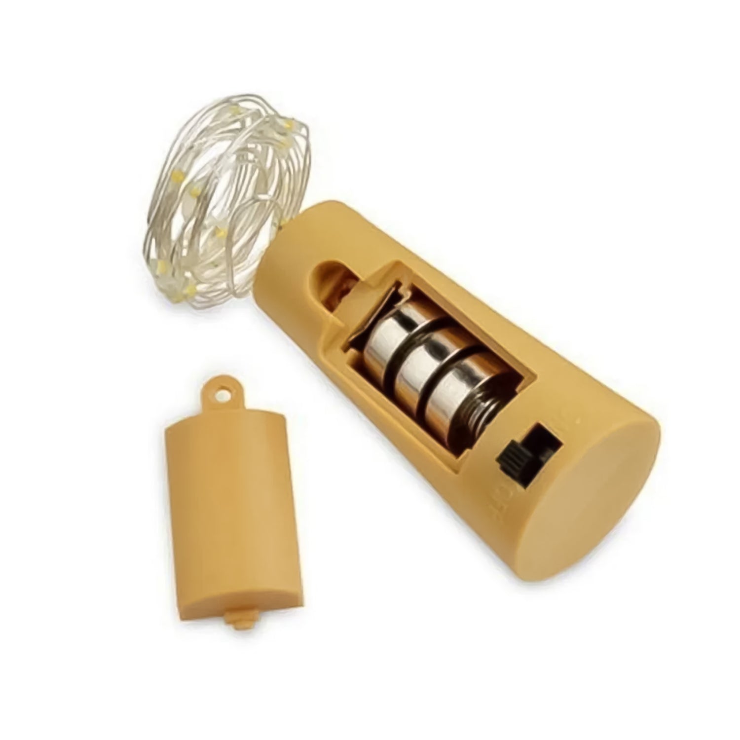 Wine Bottle Cork String Light | Multi LED / 2M Cable Length Copper Wire Battery Operated (Multicolor Light / 1 Pc) - infinityexculsivestore.com