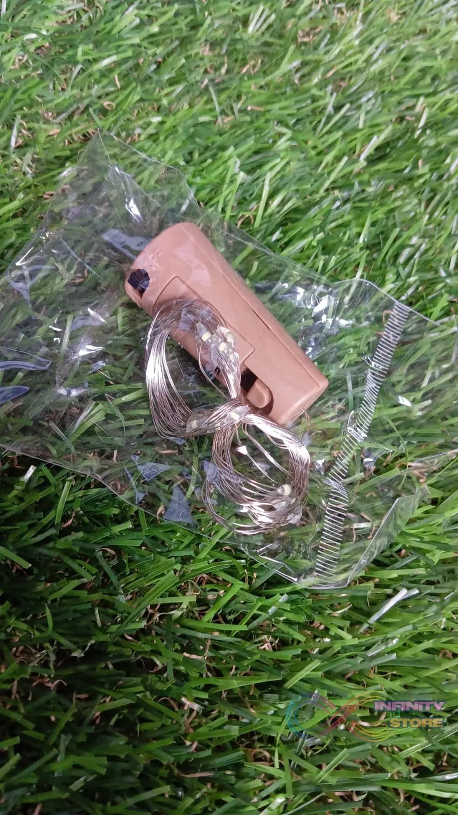 Wine Bottle Cork String Light | Multi LED / 2M Cable Length Copper Wire Battery Operated (White / 1 Pc) - infinityexculsivestore.com