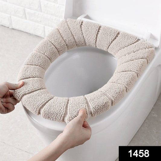 Winter Comfortable Soft Toilet Seat Mat Cover Cushion Plush - infinityexculsivestore.com