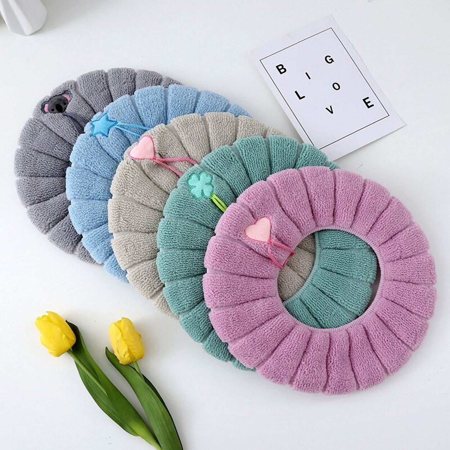 Winter Comfortable Soft Toilet Seat Mat Cover Cushion Plush - infinityexculsivestore.com