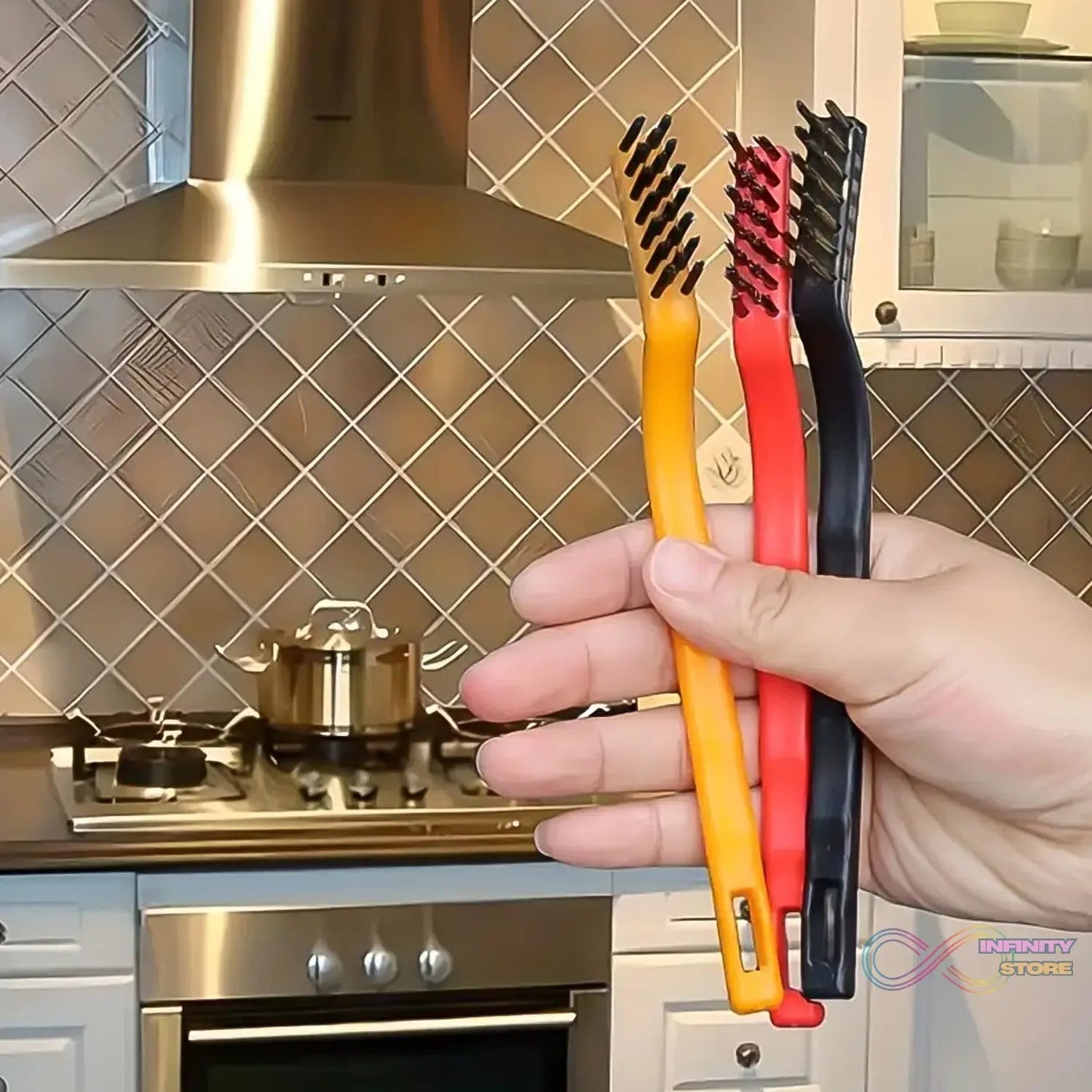 Wire Brush and Scraper Set (5 Pcs Set) - infinityexculsivestore.com