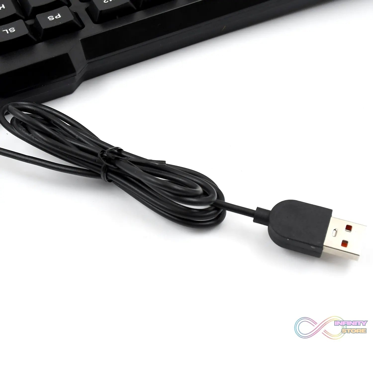 Wired USB Keyboard 104 Keys (1 Pc) - infinityexculsivestore.com