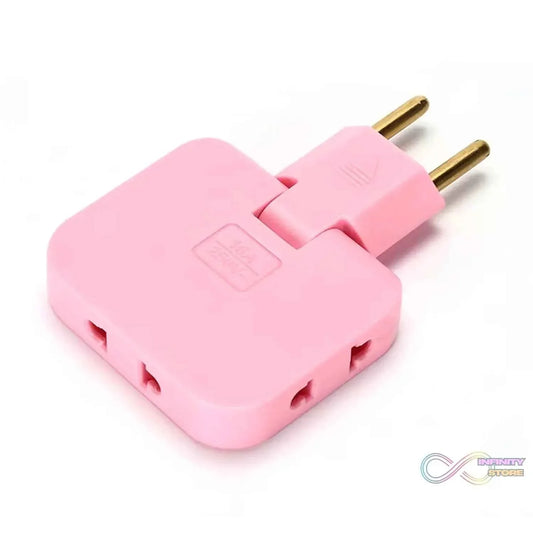 Wireless 3 in 1 Foldable Wall Plug Adapter / Socket / Converter (1 Pc) - infinityexculsivestore.com