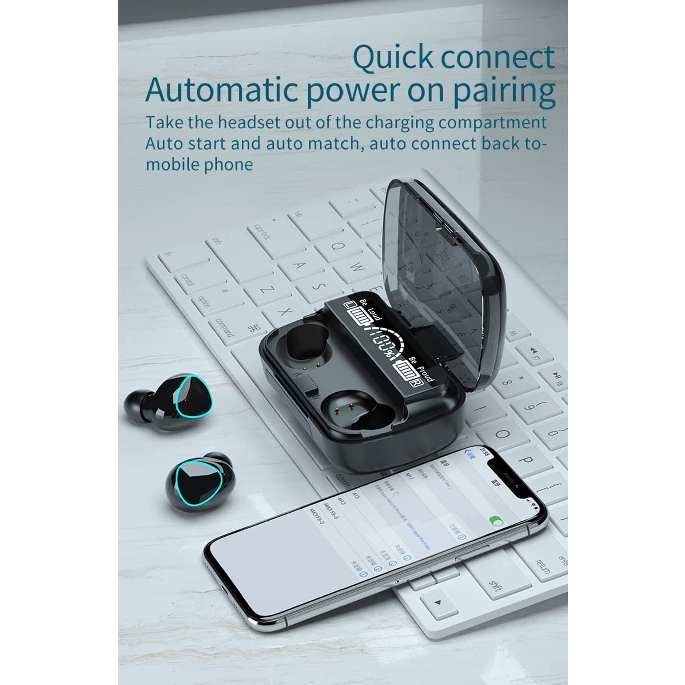 Wireless Bluetooth 5.0 In - Ear Earbuds – Mini Stereo with Mic - infinityexculsivestore.com
