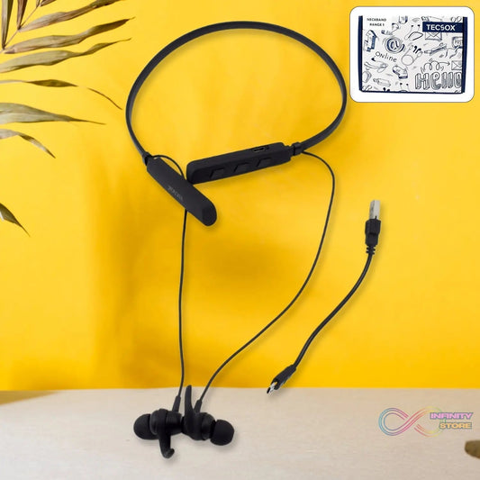Wireless Bluetooth Earphone with Mic and Call Function With Micro USB (1 Pc) - infinityexculsivestore.com