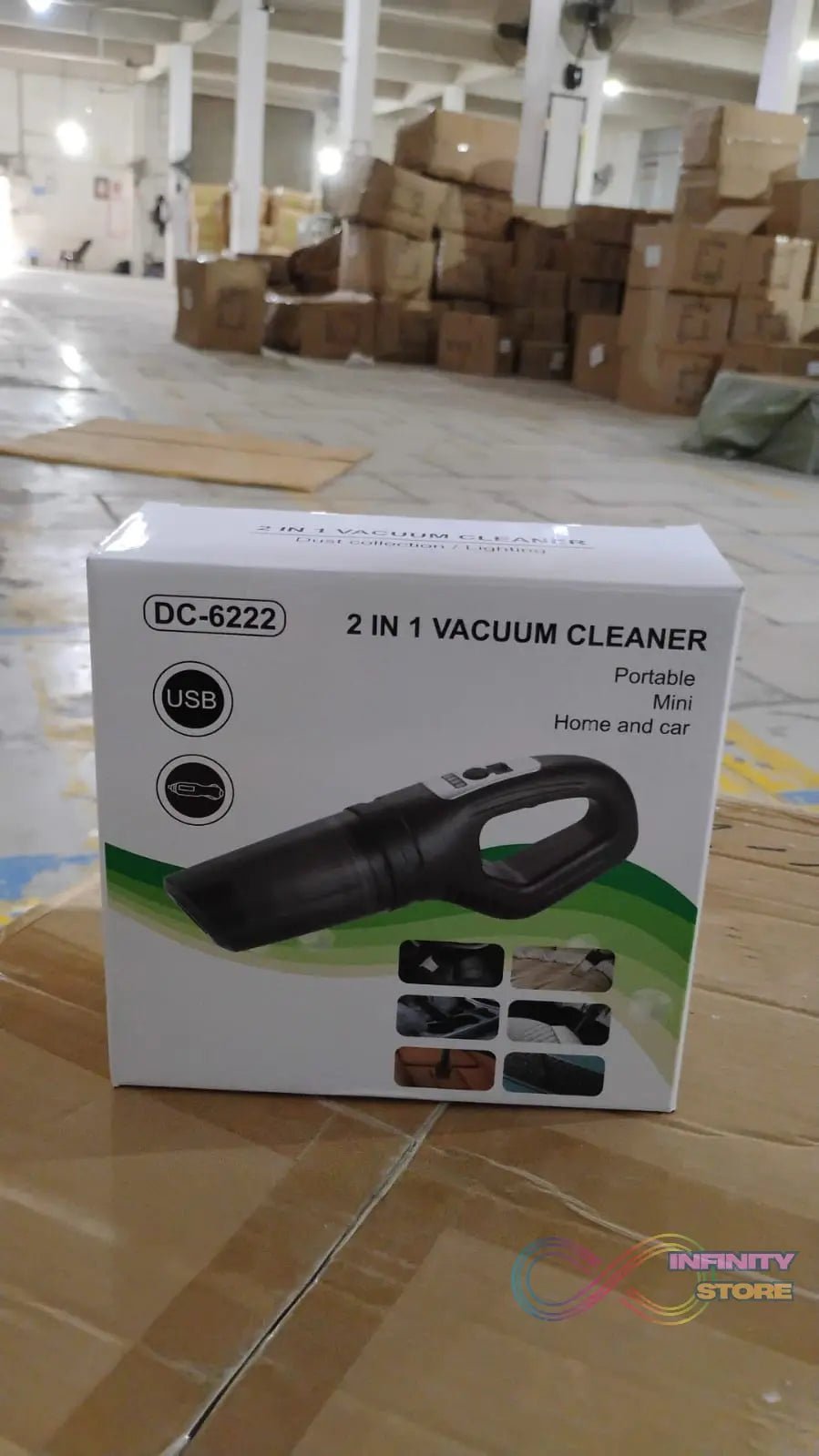 Wireless Handheld Car Vacuum Cleaner, 2 in1 Dust Buster (1 Set) - infinityexculsivestore.com