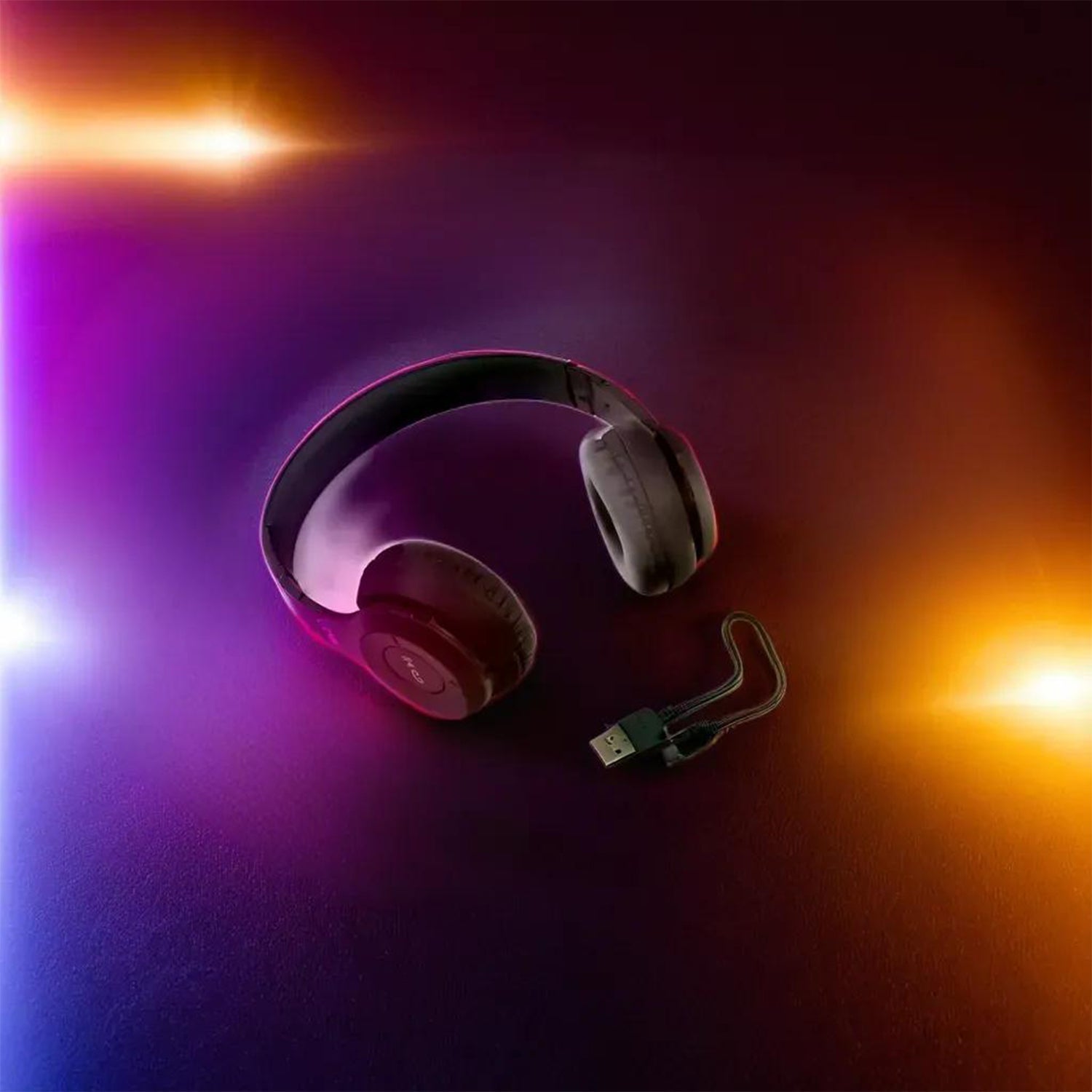 Wireless Headphone Over The Head Bluetooth Headset Foldable Headband Hands - free with Calling Function (1 Pc) - infinityexculsivestore.com