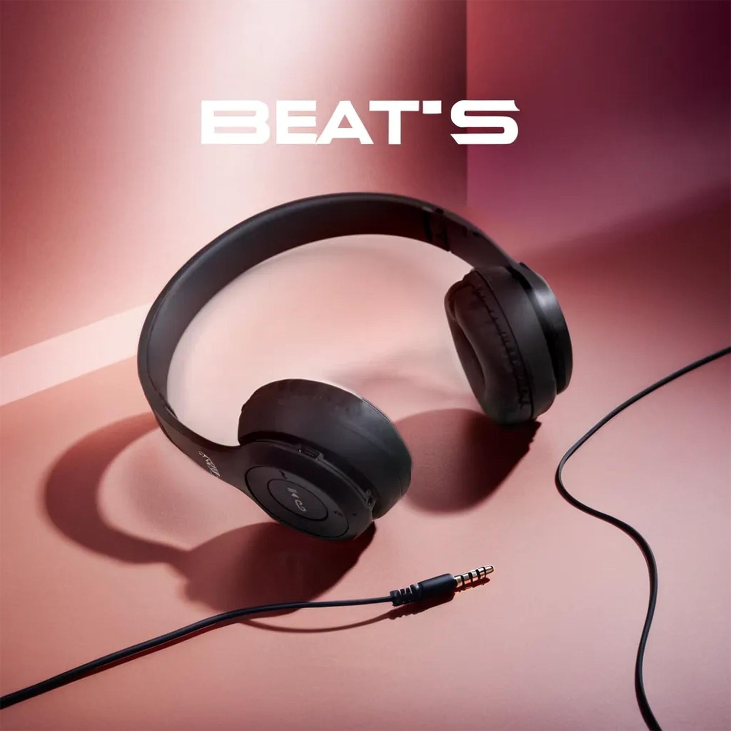 Wireless Headphone Over The Head Bluetooth Headset Foldable Headband Hands - free with Calling Function (1 Pc) - infinityexculsivestore.com