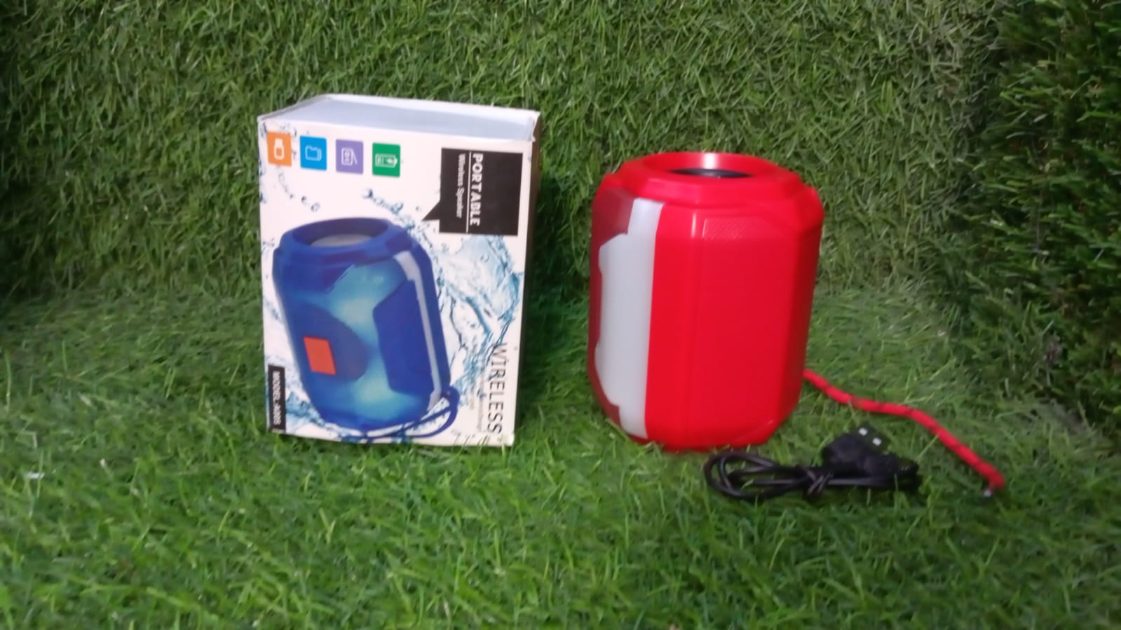 Wireless Portable Bluetooth DJ Bass Speaker , Rechargeable Media Player - infinityexculsivestore.com