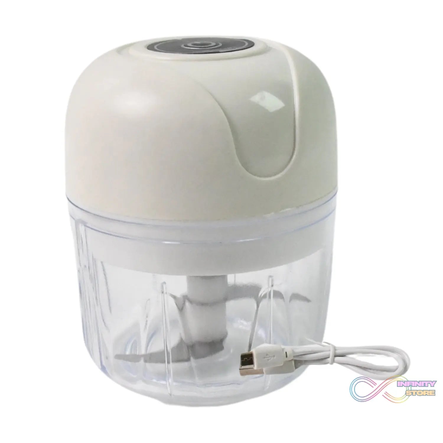 Wireless USB Rechargeable Mini Electric Garlic Machine / Chopper (250Ml) - infinityexculsivestore.com