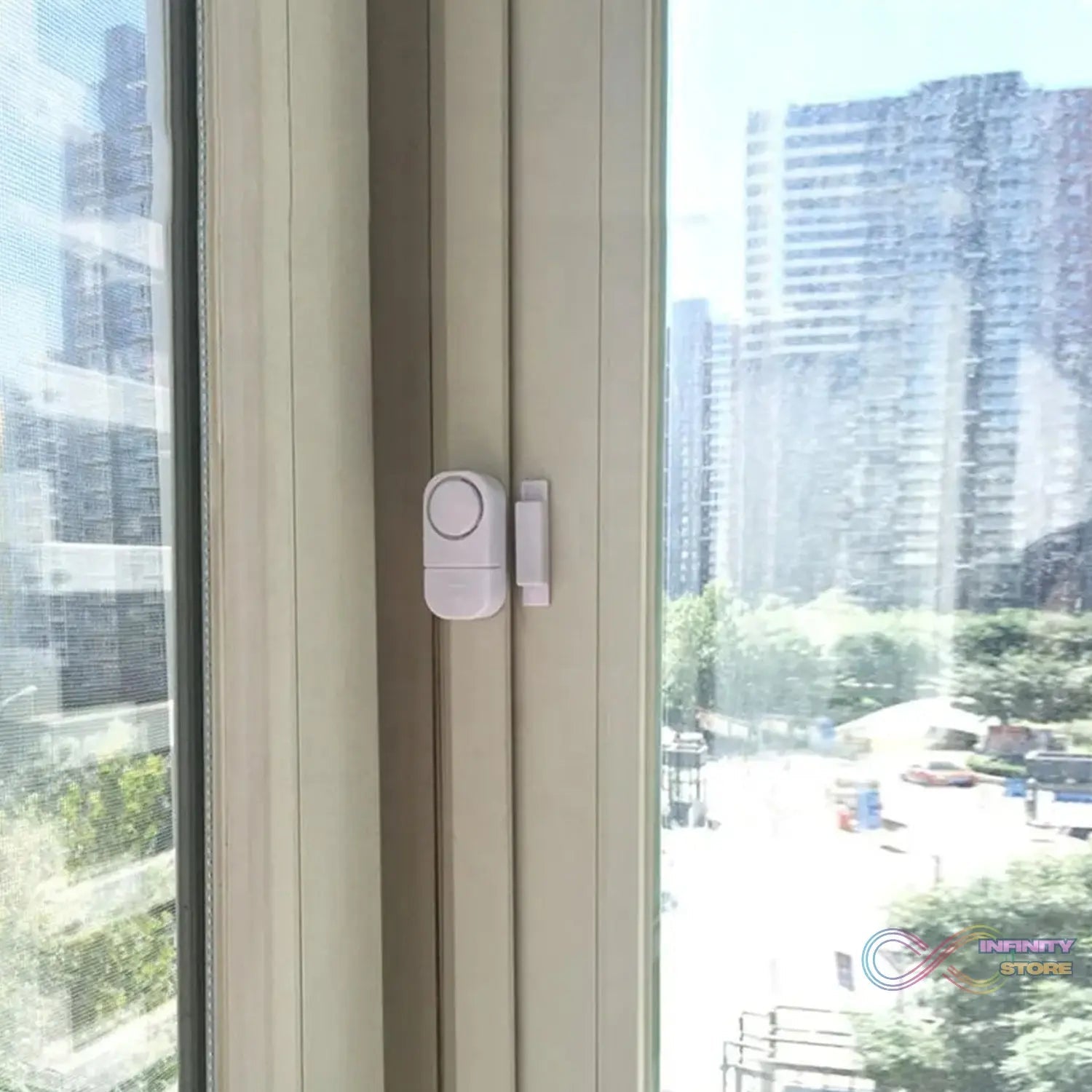 Wireless Window Door Alarm, Sensor Door Alarm for Kids Safety, Alarm System for Home Security for Pool, RV and Office, door bell - infinityexculsivestore.com