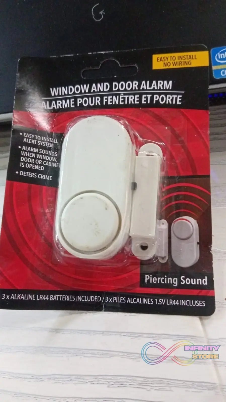 Wireless Window Door Alarm, Sensor Door Alarm for Kids Safety, Alarm System for Home Security for Pool, RV and Office, door bell - infinityexculsivestore.com