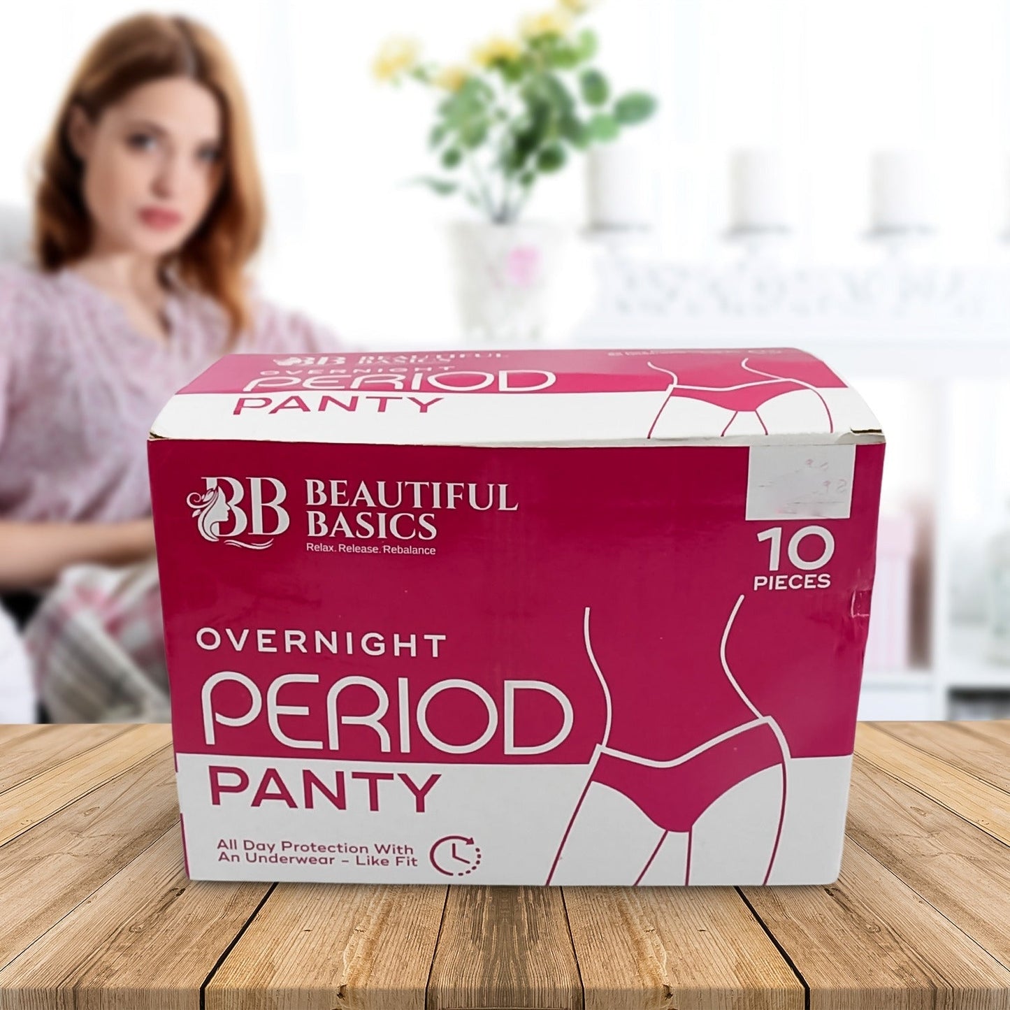 Women's Emergency Kit, Travel Kit - Includes Seamless Underwear, Pantyliner, Feminine Hygiene Sachet First Period Kit (10 Pcs) - infinityexculsivestore.com