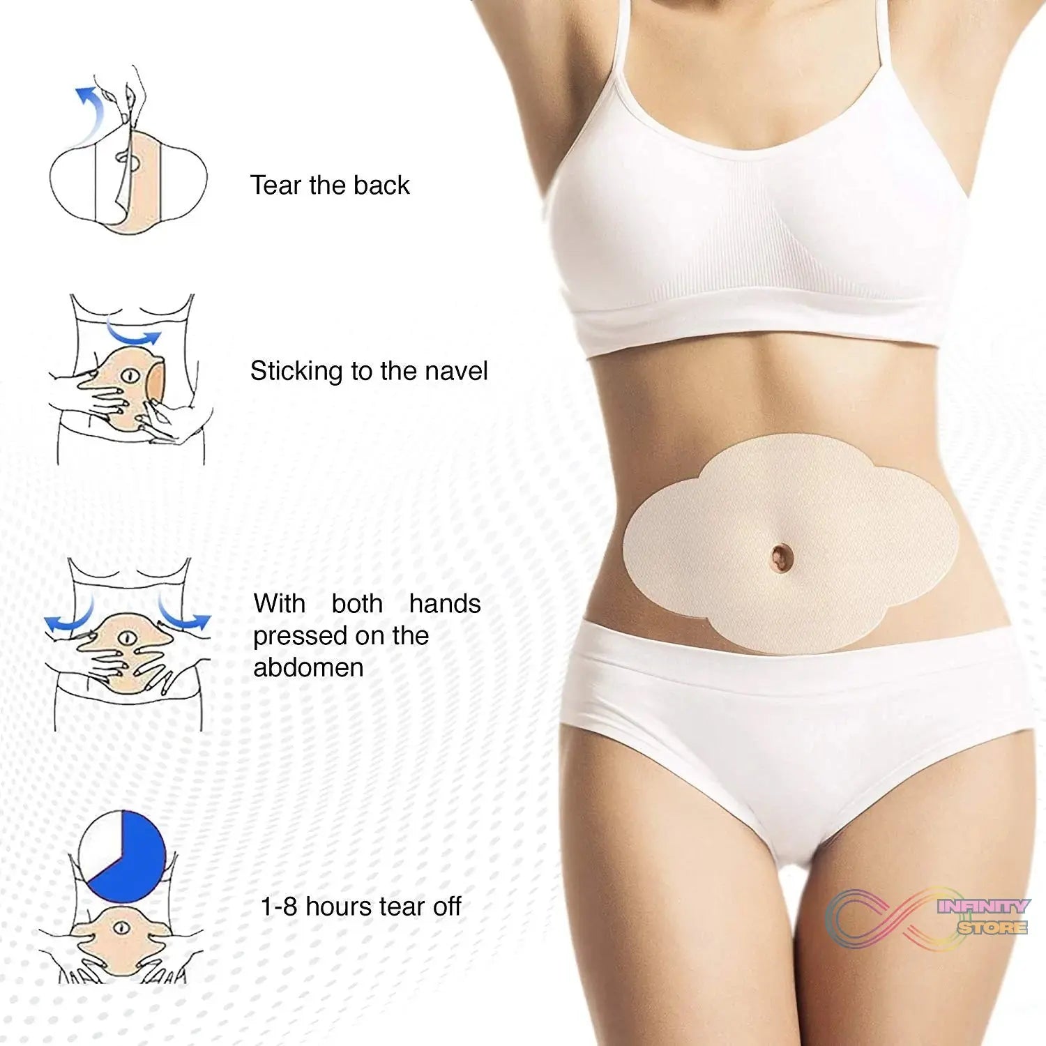 Wonder Patch Quick Slimming Patch Belly Slim Patch Abdomen Fat burning Navel Stick Slimer Face Lift Tool - infinityexculsivestore.com