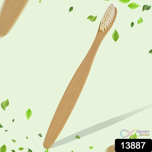 Wooden / Bamboo Brush Toothbrush Ultra Soft Bristles (1 Pc) - infinityexculsivestore.com