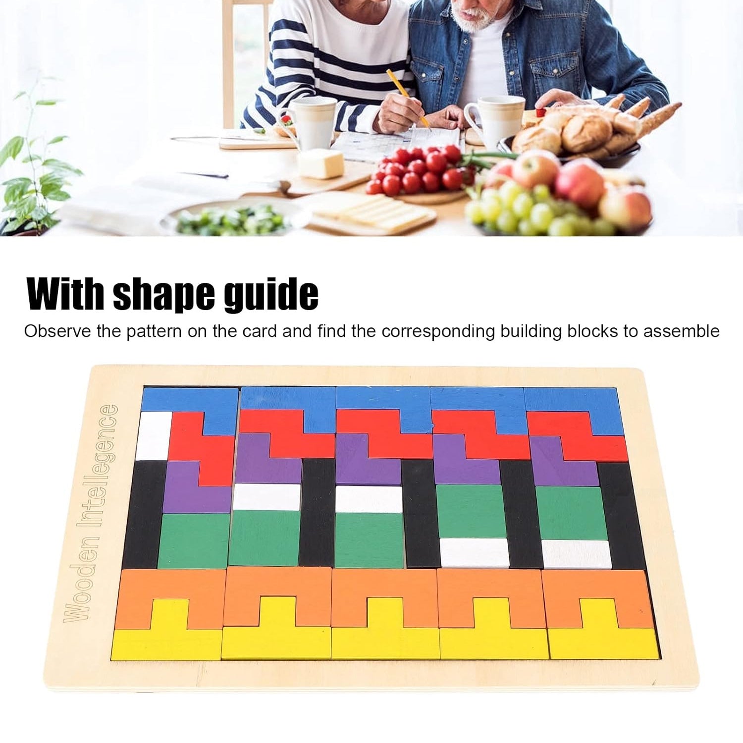 Wooden Blocks Puzzle Children's Educational Toys - infinityexculsivestore.com