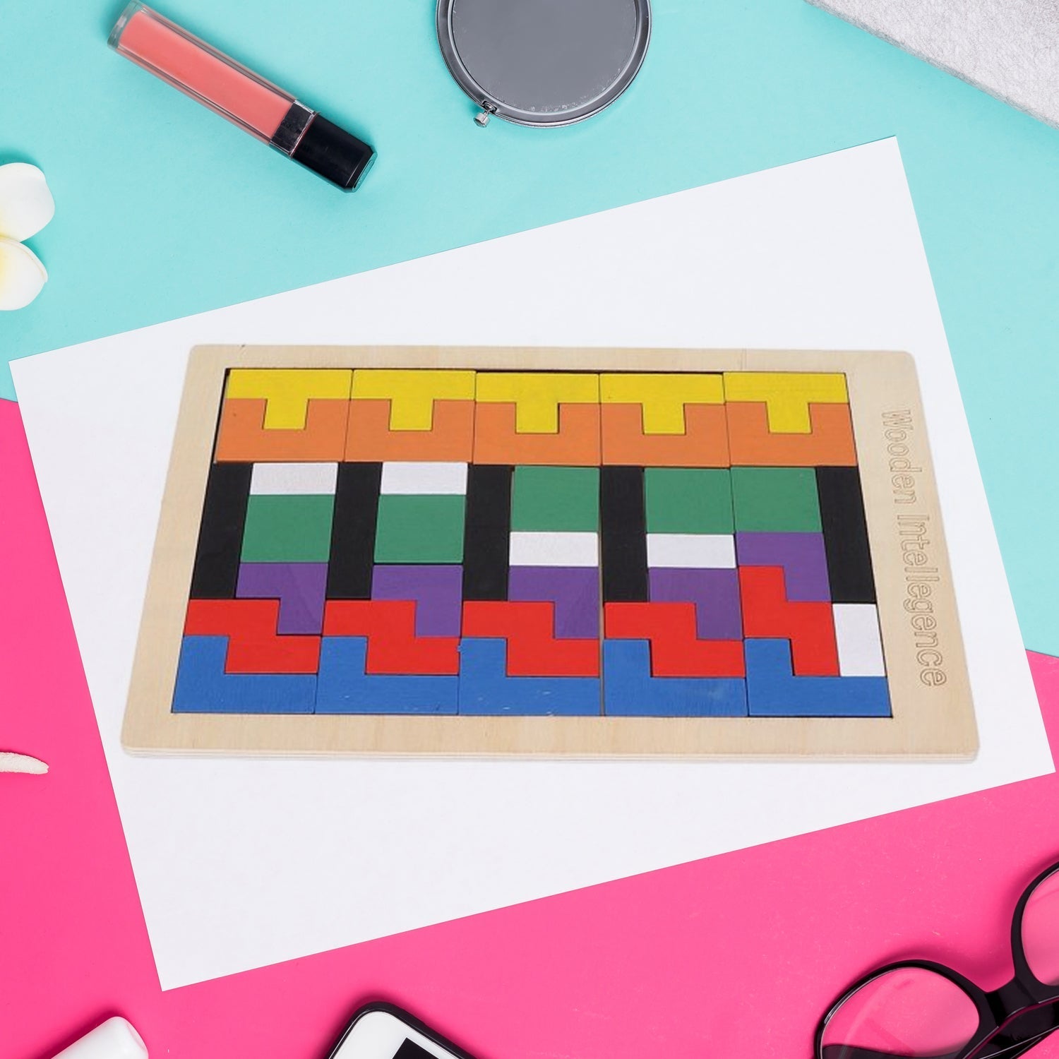 Wooden Blocks Puzzle Children's Educational Toys - infinityexculsivestore.com