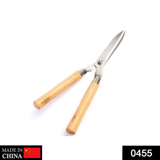 Wooden Handle Hedge Shears, Bush Clipper - infinityexculsivestore.com