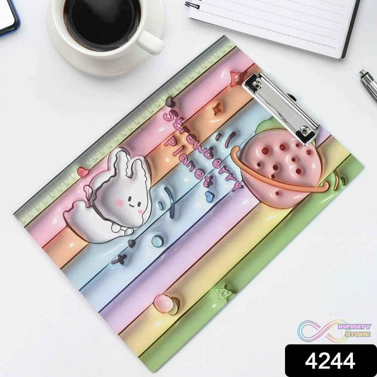 Wooden Paper Clipboard Writing Pad with Clip (1 Pc / 31×22 Cm) - infinityexculsivestore.com