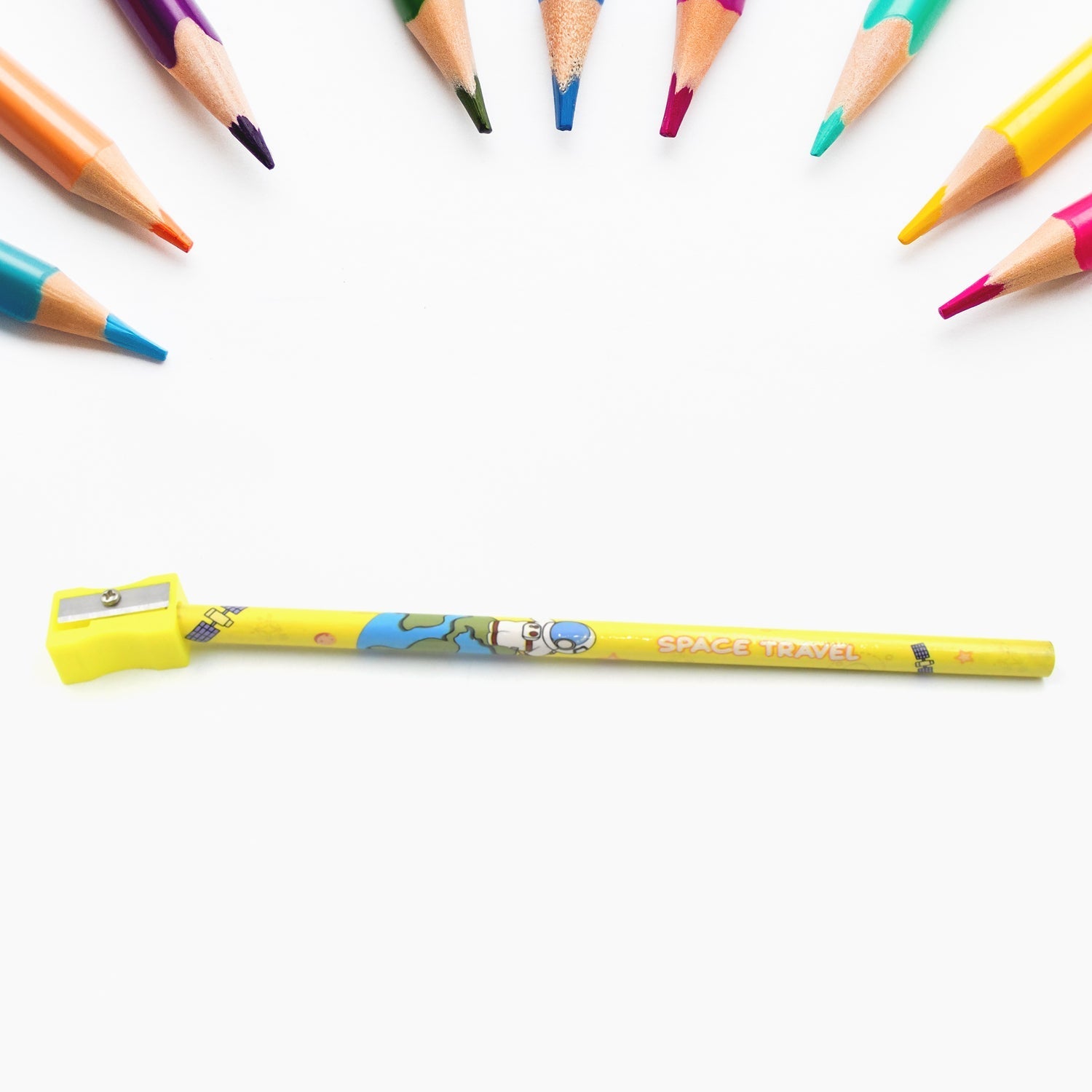 Wooden Pencil Set (5 Pc): School Supplies, Stationery Set for Kids - infinityexculsivestore.com