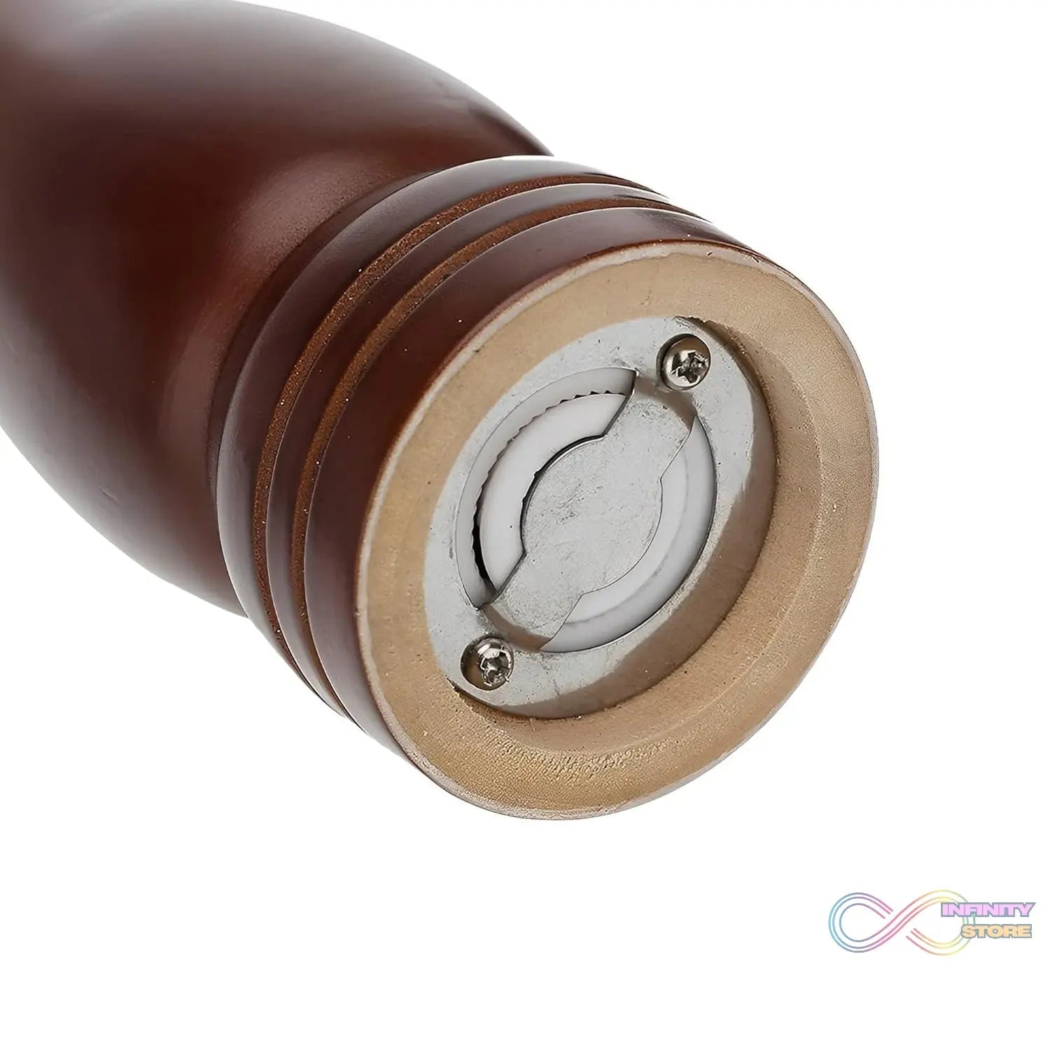 Wooden Pepper Mill 6 inch Tall - Best Pepper Grinder (1 Pc) - infinityexculsivestore.com