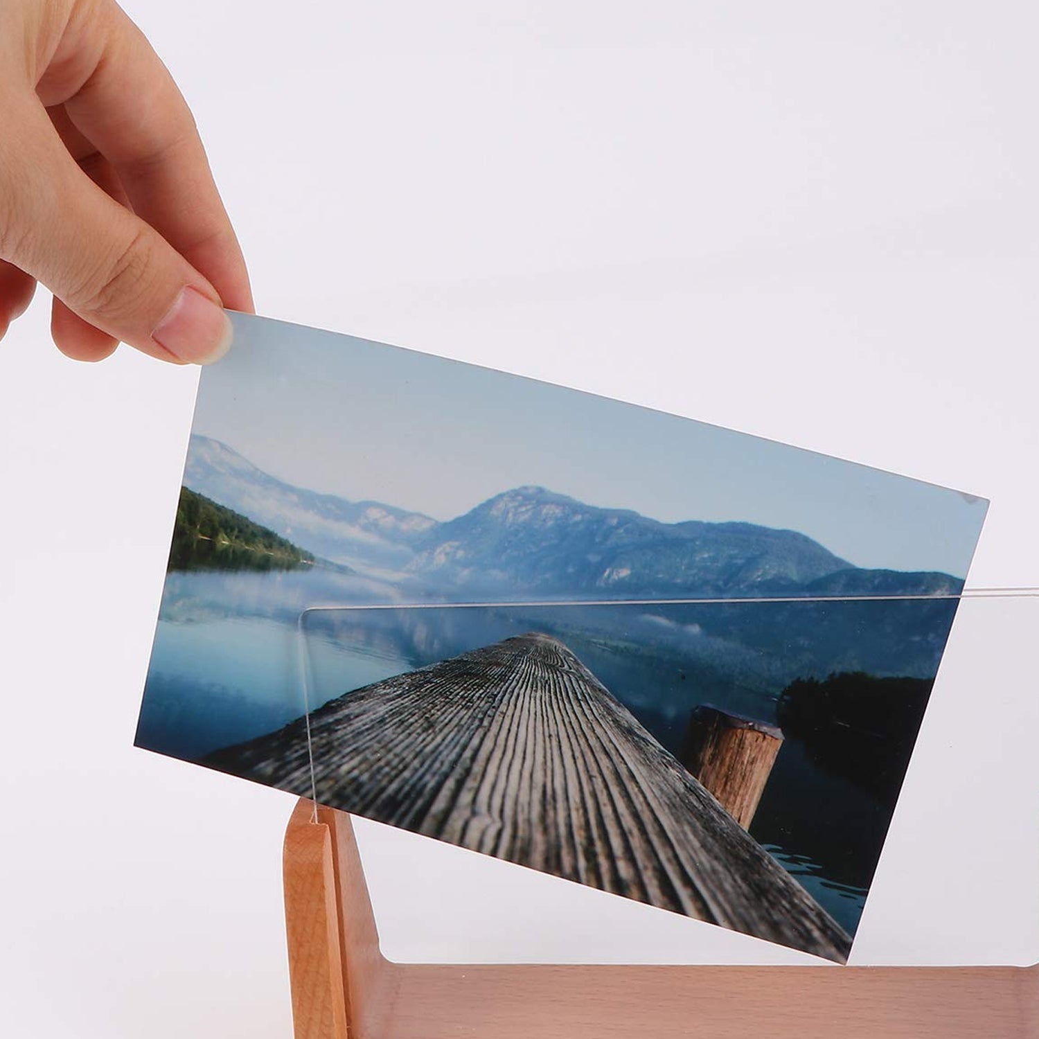 Wooden Picture Stand, Photo Frame Stand (1 Pc) - infinityexculsivestore.com