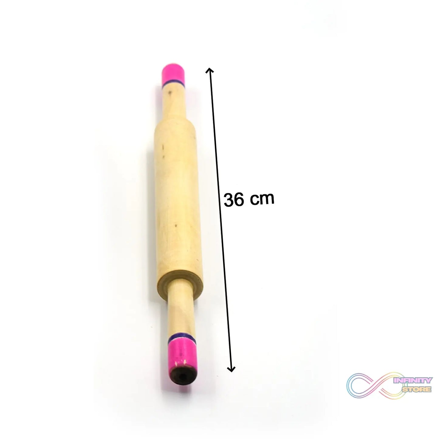Classic wooden belan for efficient dough rolling and culinary use