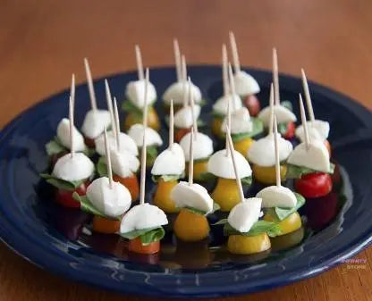 Pack of wooden toothpicks with easy-to-use dispenser