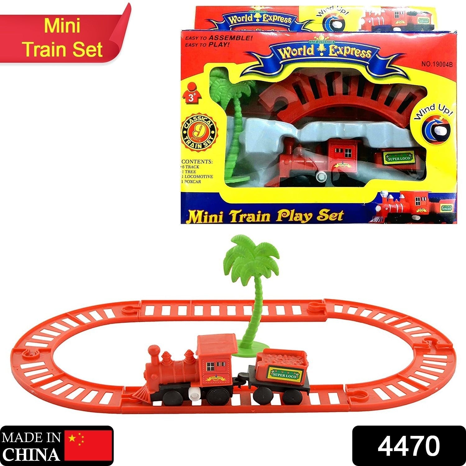 World Express Mini Train Play Set for kids - infinityexculsivestore.com