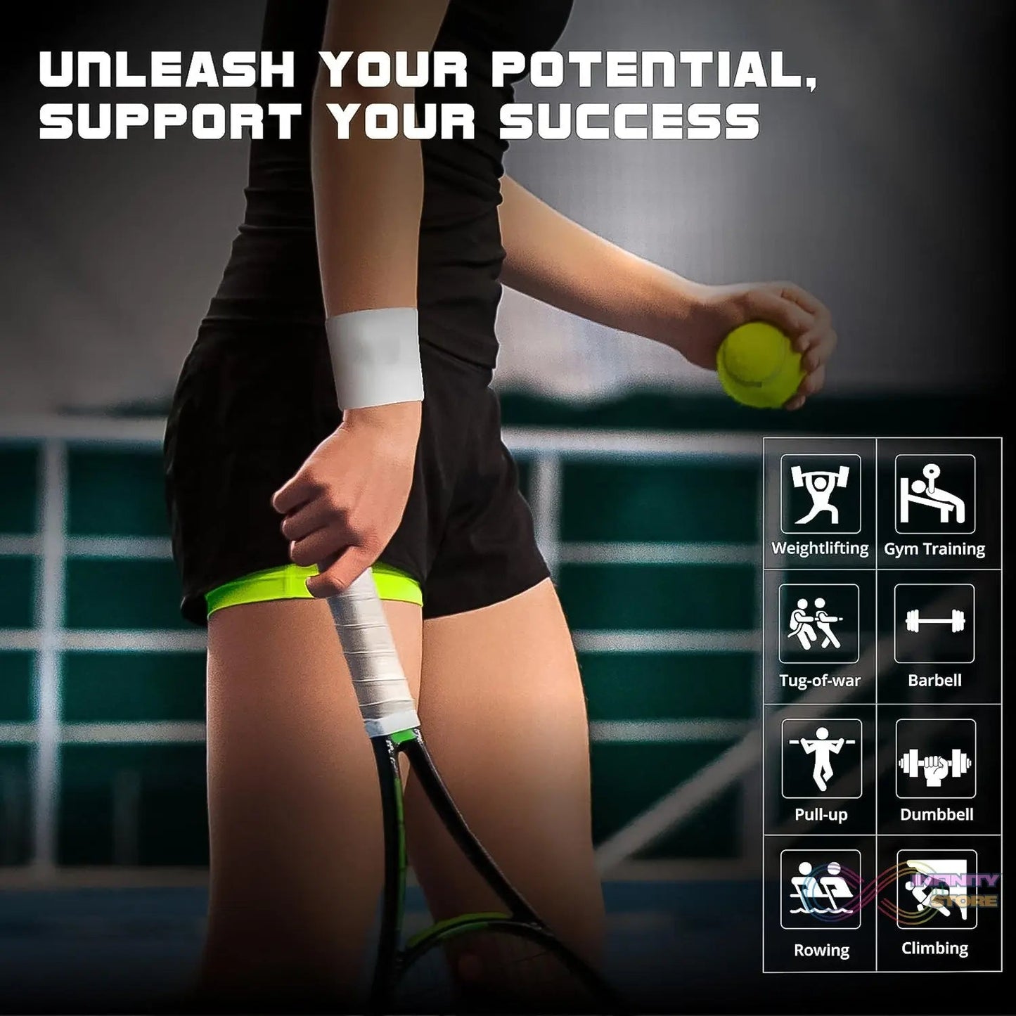 Wrist Support Band, Sleeve, Arthritis Pain Relief (1 Pair) - infinityexculsivestore.com