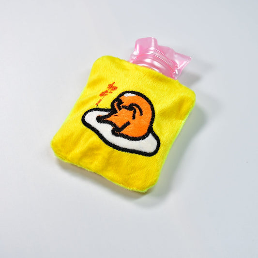 Yellow Duck Head Small Hot Water Bag with Cover for Pain Relief, Neck, Shoulder Pain and Hand, Feet Warmer, Menstrual Cramps. - infinityexculsivestore.com