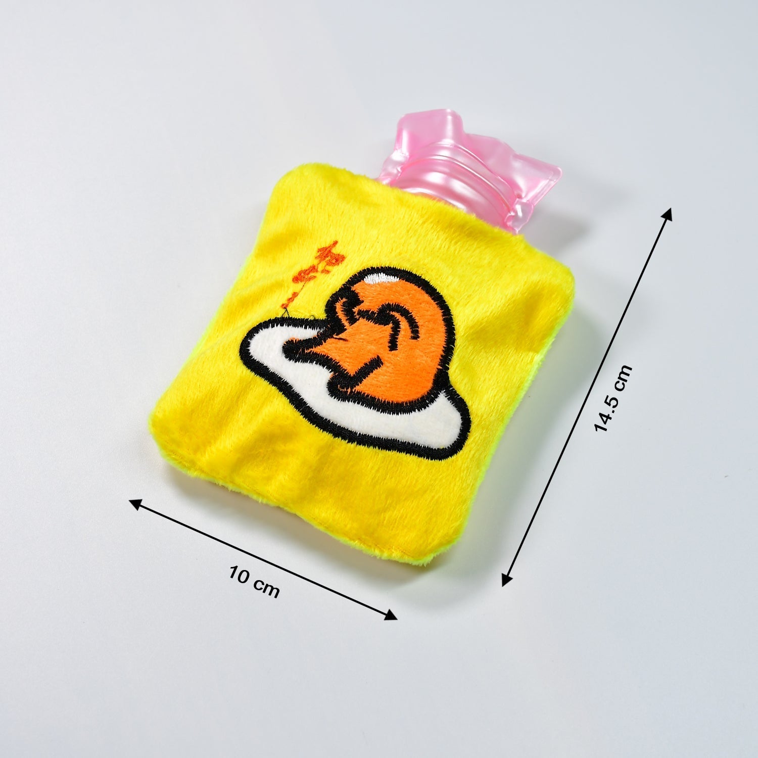 Yellow Duck Head Small Hot Water Bag with Cover for Pain Relief, Neck, Shoulder Pain and Hand, Feet Warmer, Menstrual Cramps. - infinityexculsivestore.com
