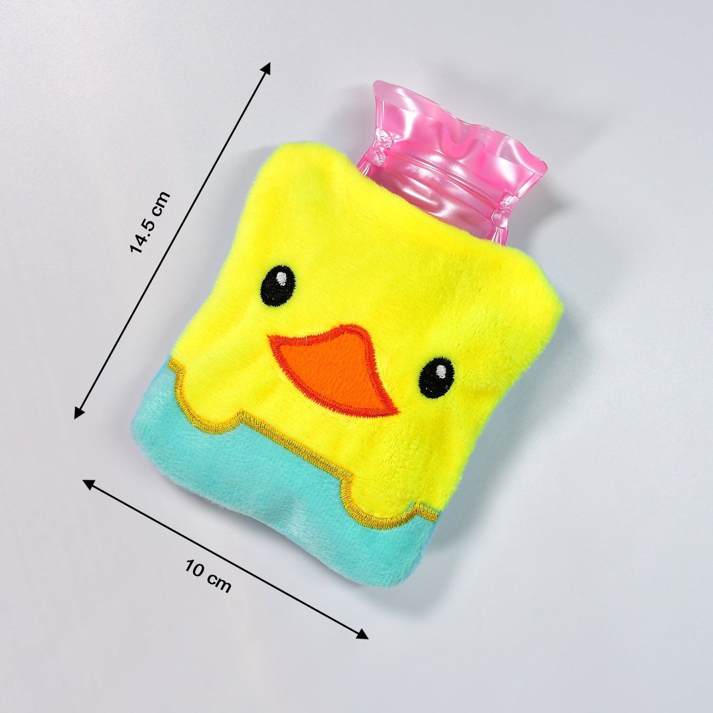 Yellow Duck design small Hot Water Bag with Cover for Pain Relief - infinityexculsivestore.com