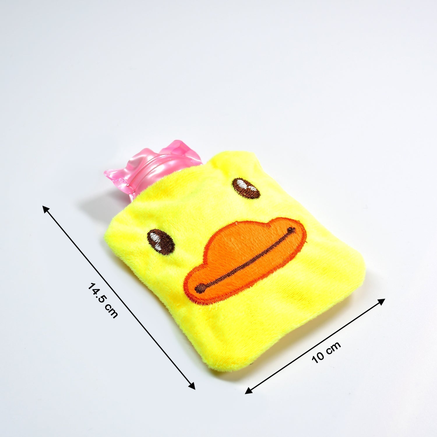 Yellow Duck small Hot Water Bag with Cover for Pain Relief, Neck, Shoulder Pain and Hand, Feet Warmer, Menstrual Cramps. - infinityexculsivestore.com