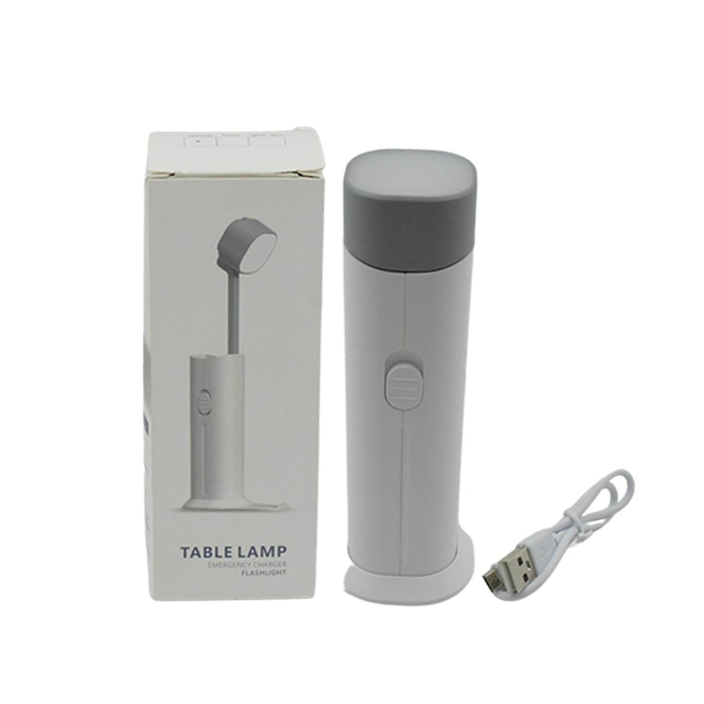 4 in 1 Creative desk Lamp, Rechargeable LED Table Flashlight Eye Protection Table Lamp Power Bank Handheld Desk Night Lamp Portable Torch Light with Adjustable Light Head for Home Kids Room Bedroom Office - infinityexculsivestore.com