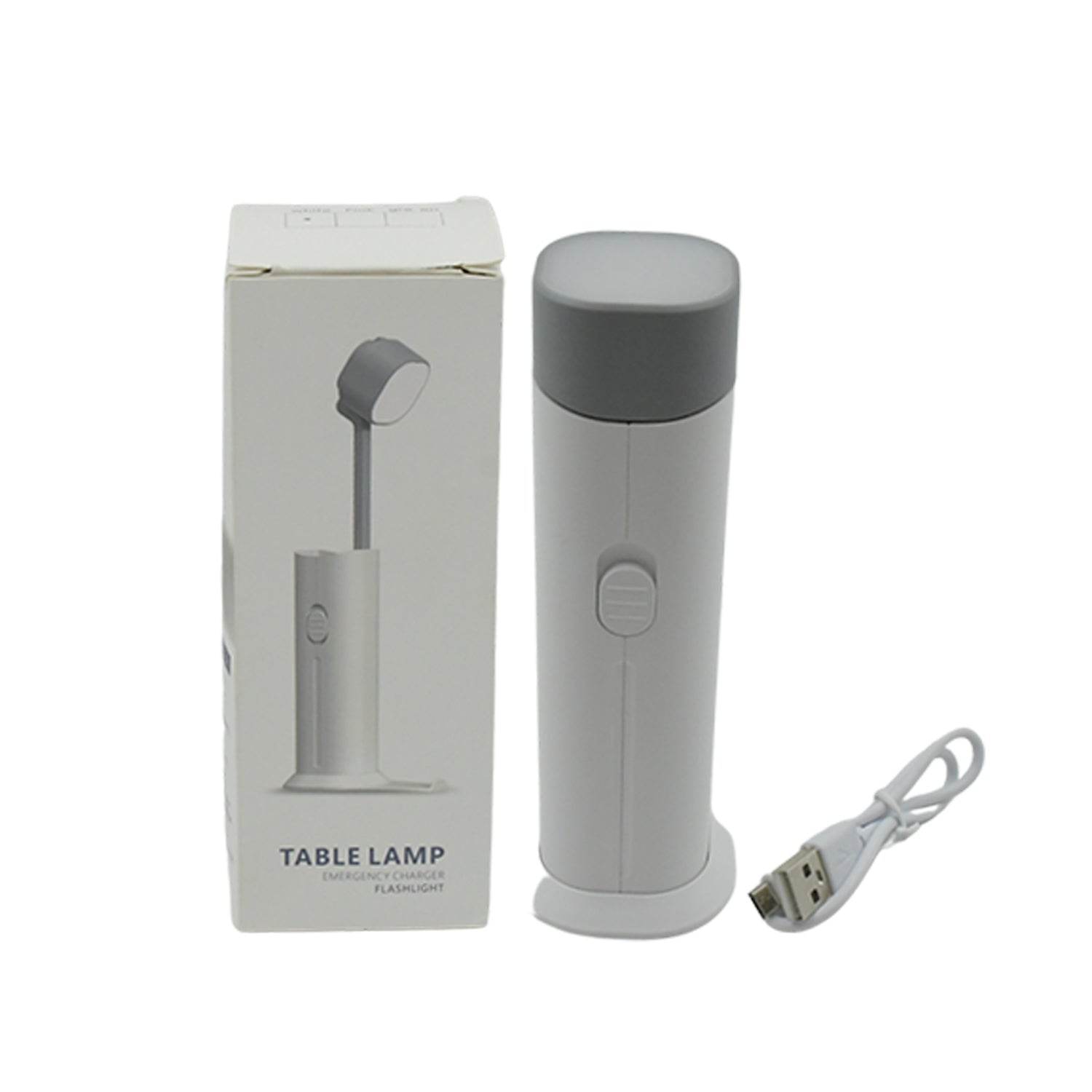 4 in 1 Creative desk Lamp, Rechargeable LED Table Flashlight Eye Protection Table Lamp Power Bank Handheld Desk Night Lamp Portable Torch Light with Adjustable Light Head for Home Kids Room Bedroom Office - infinityexculsivestore.com