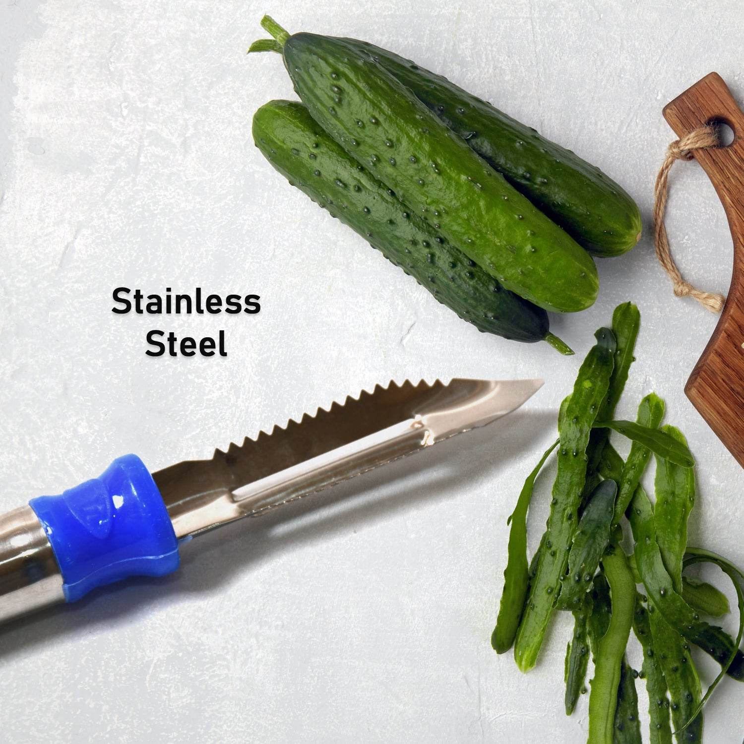 2in1 Multi - Purpose Stainless Steel Peeler With Hanging Ring For Vegetables, Potato Peeler, Carrot, grated, Suitable for Peeling and shredding Fruit and Vegetables Kitchen Accessories, Piller (1 pc)  - infinityexculsivestore.com