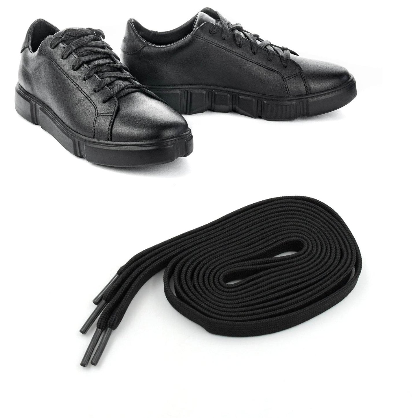 1 Pair Super Quality Flat Shoe laces Sports Shoe Lace for Men & Women running and gym shoelace Flat Sneaker Shoelace Athletic shoe strings for Boots/Sneaker/Work Shoes (1 Pair) - infinityexculsivestore.com