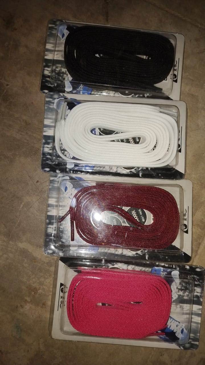 1 Pair Super Quality Flat Shoe laces Sports Shoe Lace for Men & Women running and gym shoelace Flat Sneaker Shoelace Athletic shoe strings for Boots/Sneaker/Work Shoes (1 Pair) - infinityexculsivestore.com
