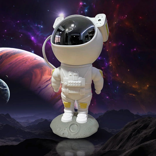 Robot Sky Space Stars Light Astronaut Galaxy Projector, Night lamp, Bedroom, Kids, Projector, Remote Control, Star Projector Will Take Children's to Explore The Vast Starry Sky for Adults, raksha bandhan, Diwali Gift - infinityexculsivestore.com